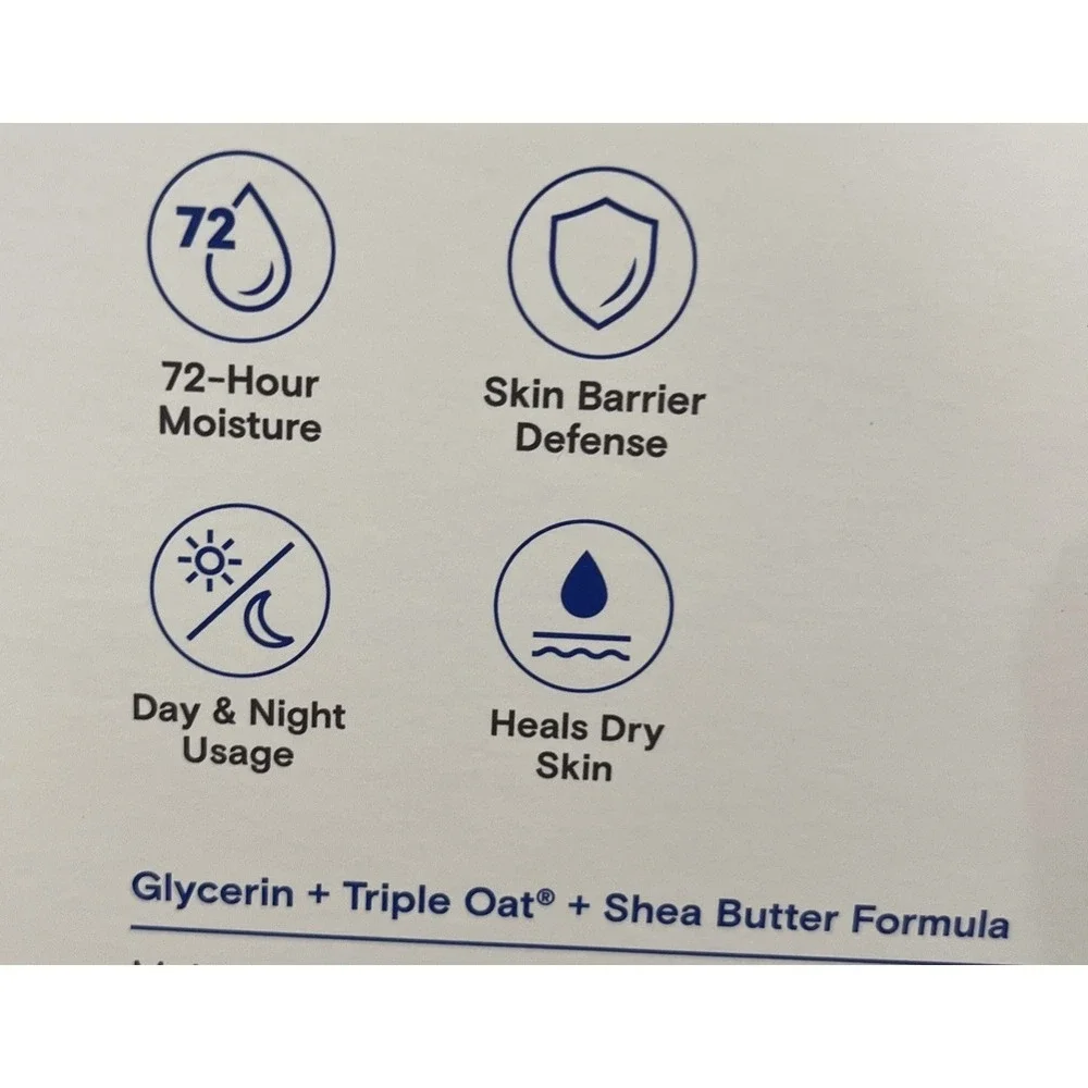 3 AVEENO Skin Relief Healing Ointments Lotions 2- 7.2oz 1- 2oz Oats Shea Butter